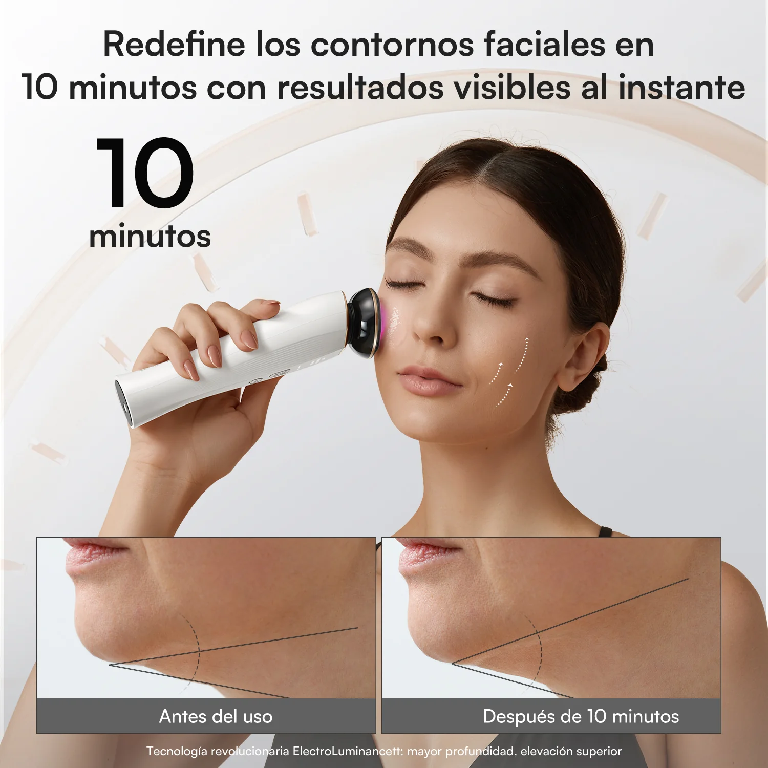INIA FLARE Dispositivo Facial de Microcorriente - Image 5