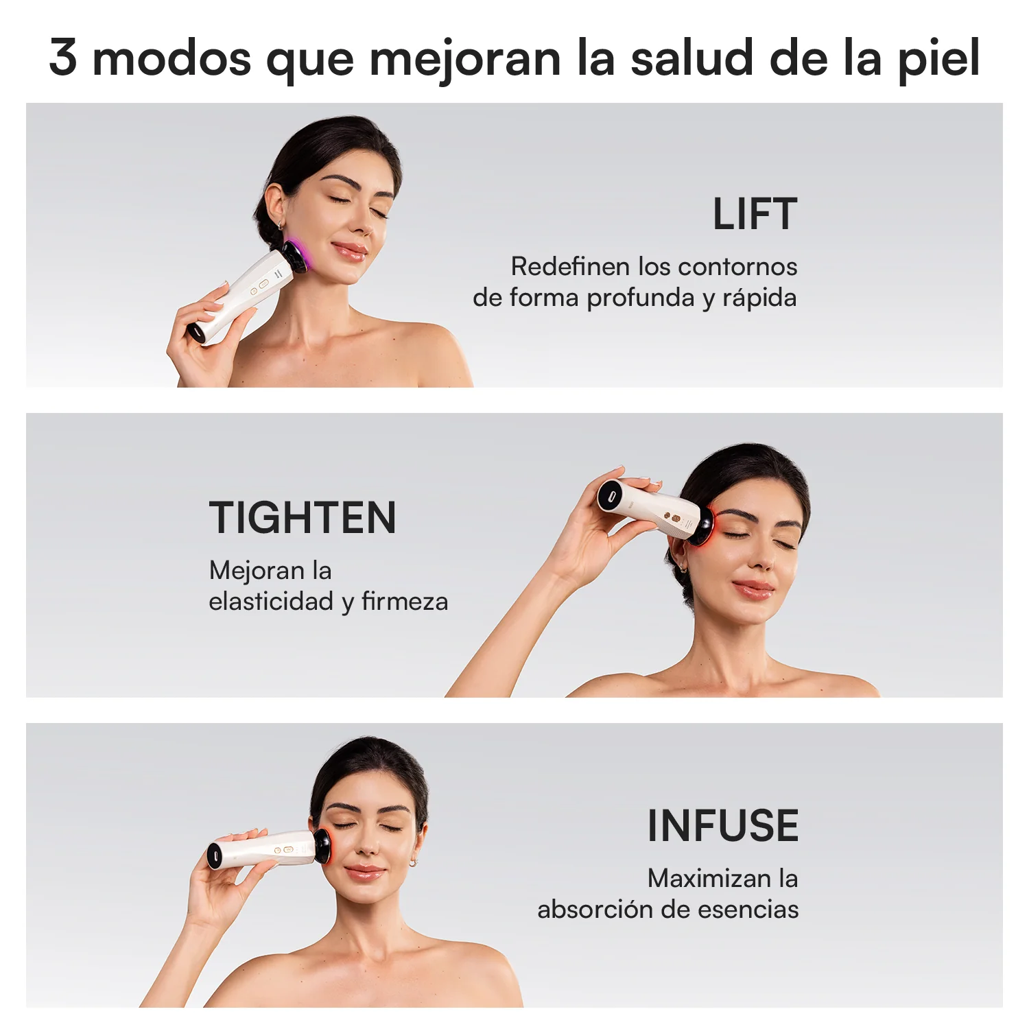 INIA FLARE Dispositivo Facial de Microcorriente - Image 9