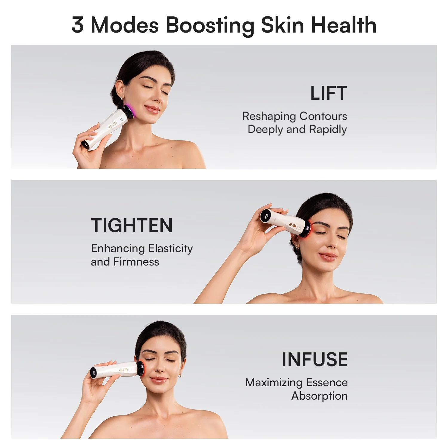 INIA FLARE Microcurrent Facial Device for Face and Neck - Image 6