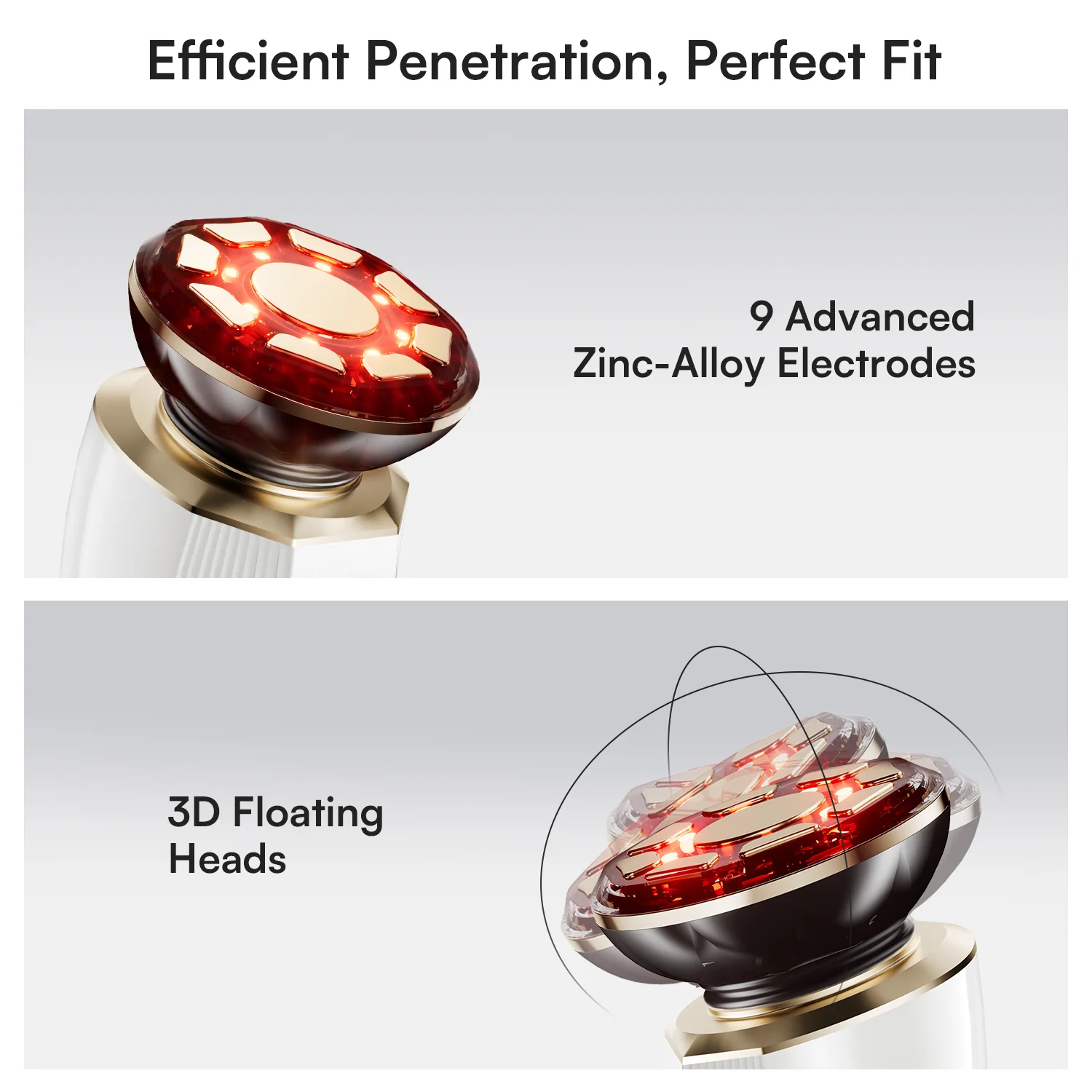 INIA FLARE Microcurrent Facial Device for Face and Neck - Image 9
