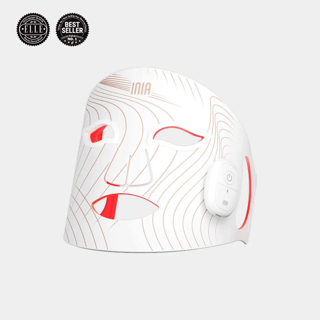 INIA GLOW Wireless Red Light Therapy Mask FDA-Cleared - Image 14