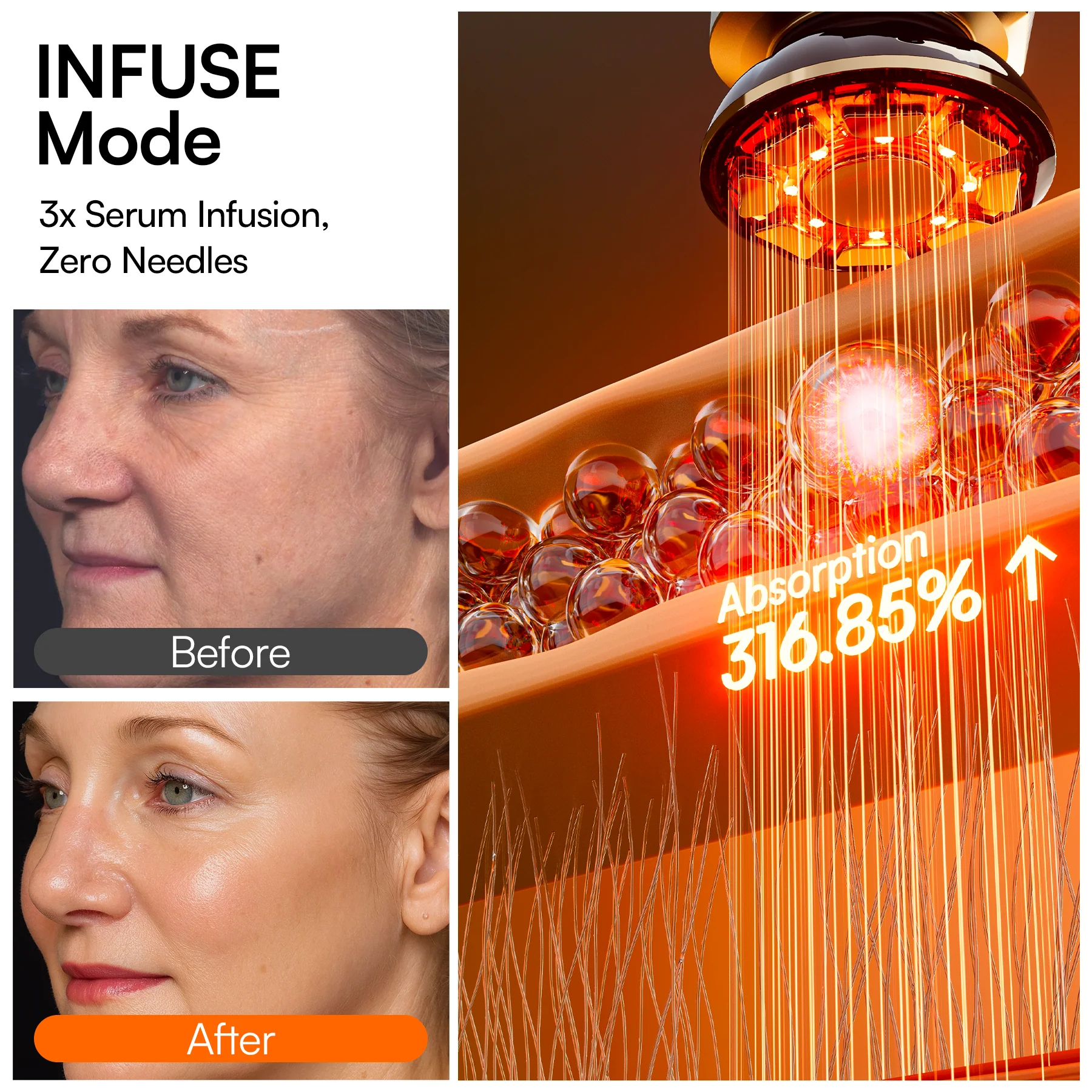 INIA FLARE Microcurrent Facial Device - Image 5