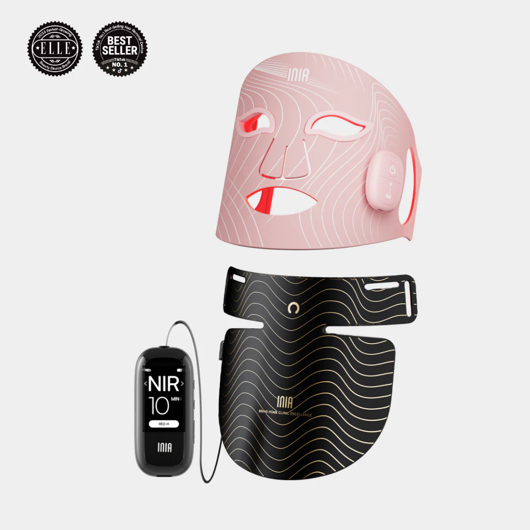 INIA Red Light Therapy Set for Face, Neck, and Chest - Image 13