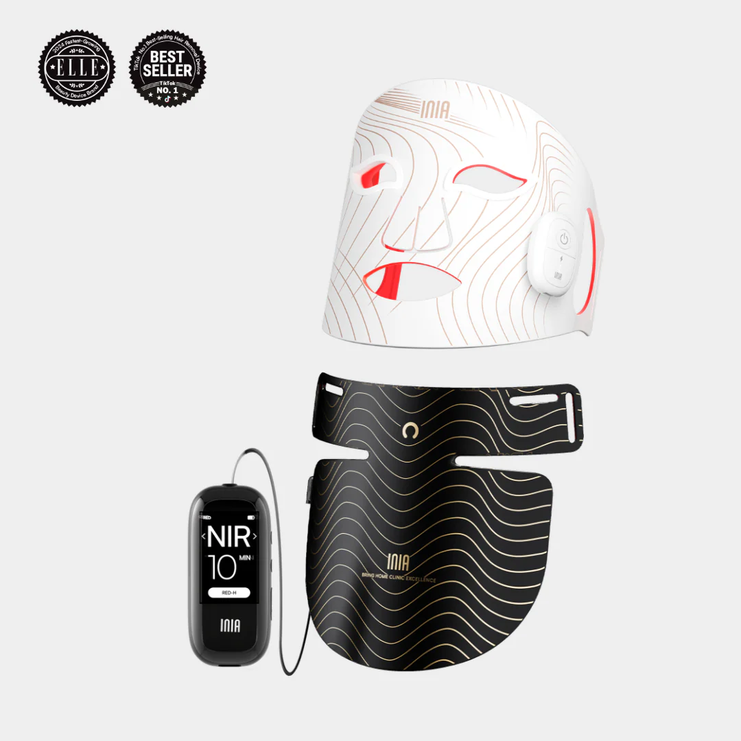 INIA Red Light Therapy Set for Face, Neck, and Chest - Image 14